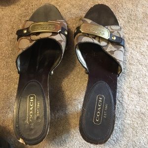 Coach summer shoes
